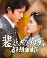 裴总夫人每天都想离婚 高清封面
