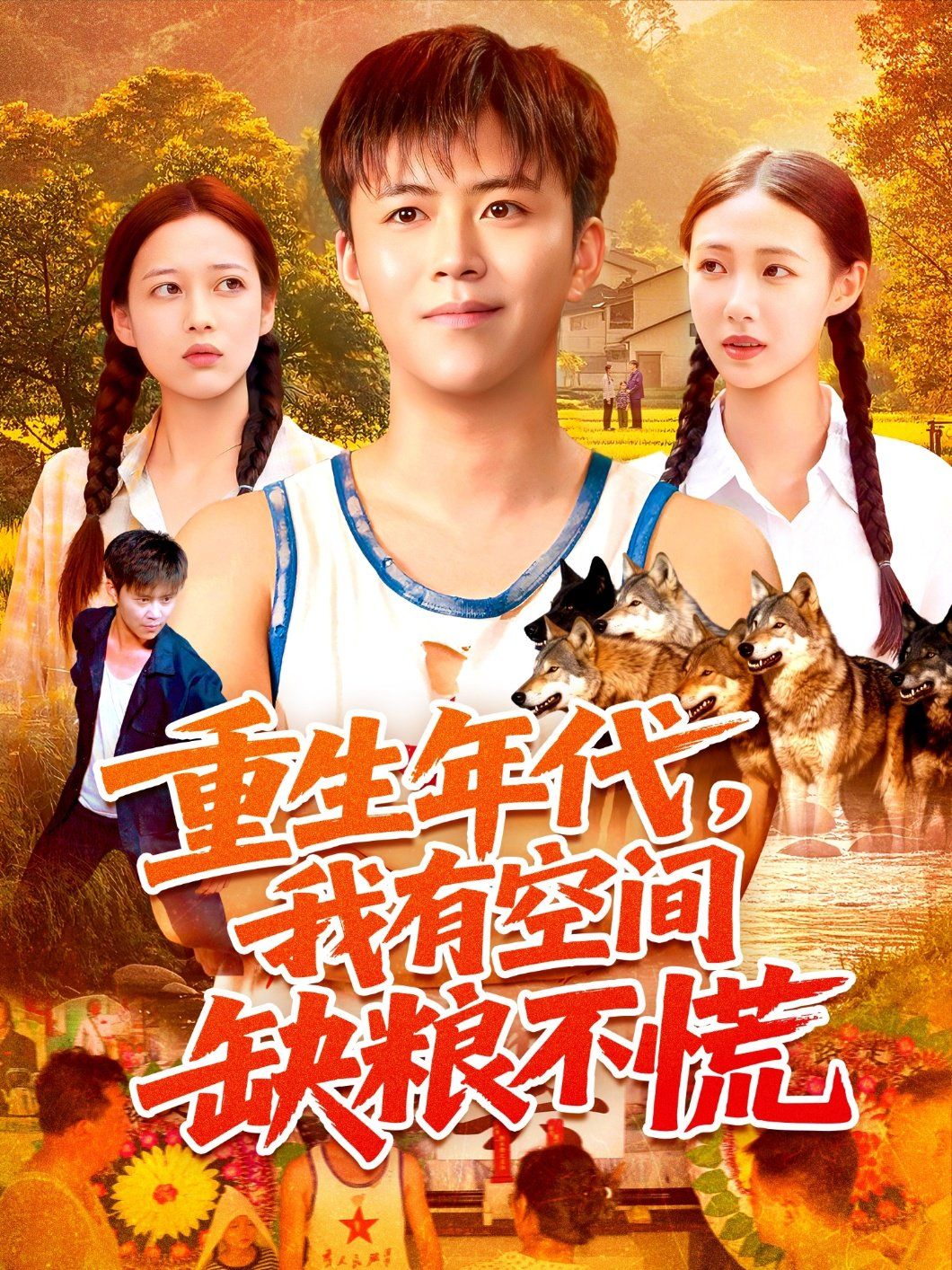 重生年代我有空间缺粮不慌 高清封面