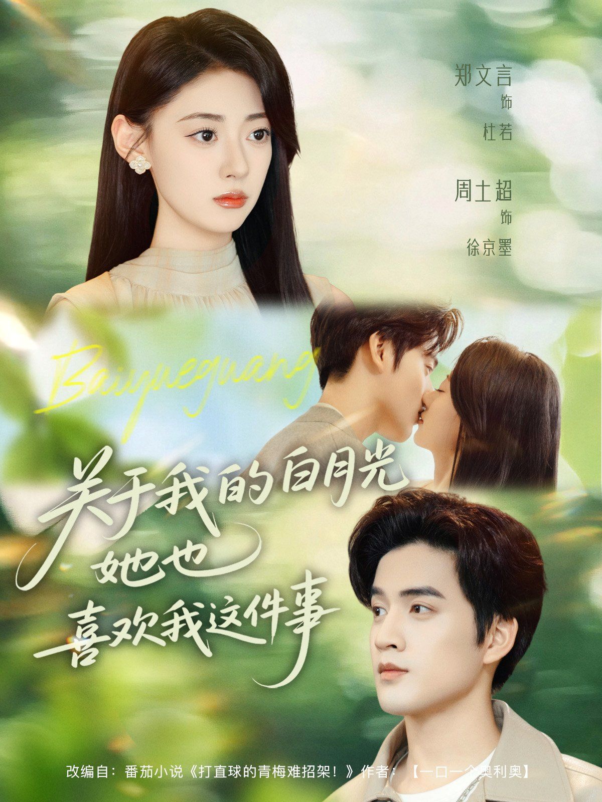 关于我的白月光她也喜欢我这件事 高清封面