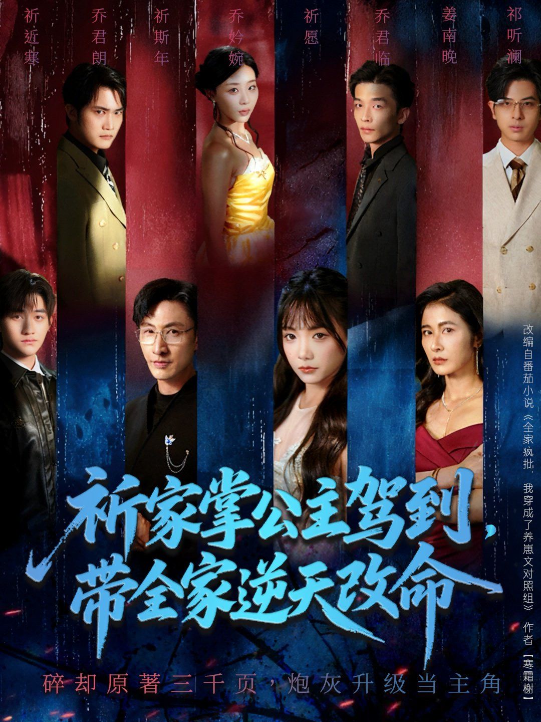 祈家掌公主驾到，带全家逆天改命 高清封面