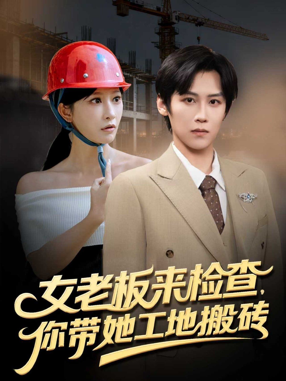 女老板来检查你带她工地搬砖 高清封面