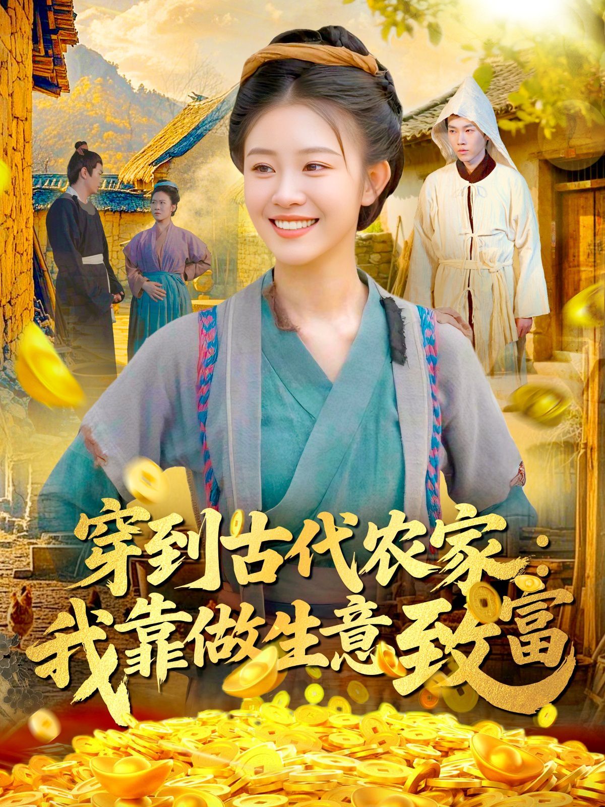 穿到古代农家我靠做生意致富 高清封面