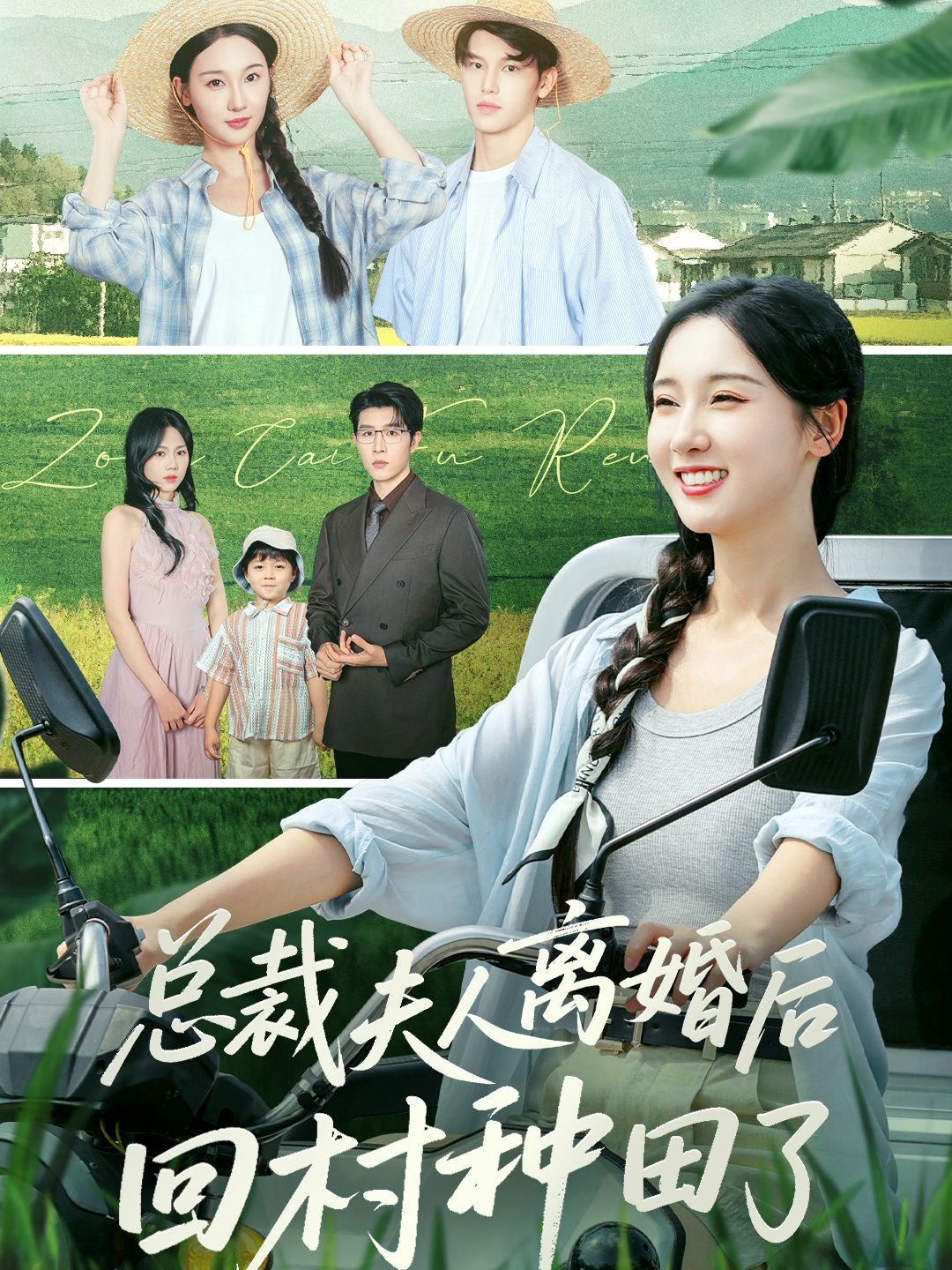 总裁夫人离婚后回村种田了 高清封面