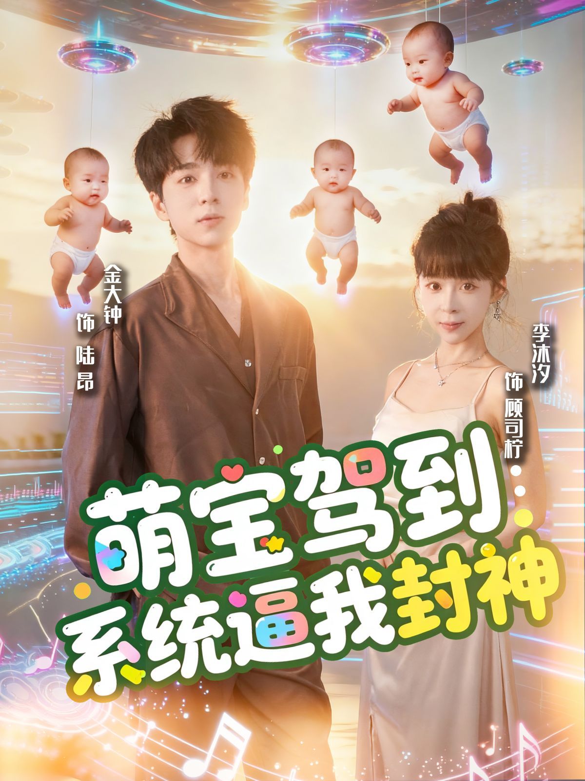 萌宝驾到系统逼我封神 高清封面