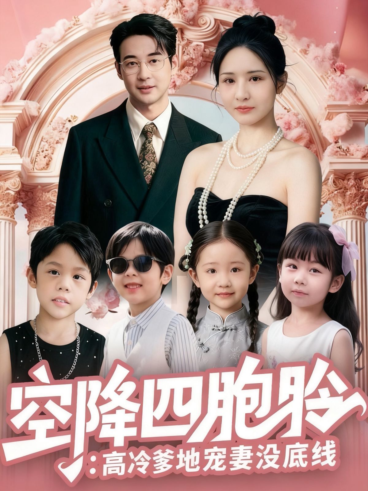 空降四胞胎高冷爹地宠妻没底线 高清封面