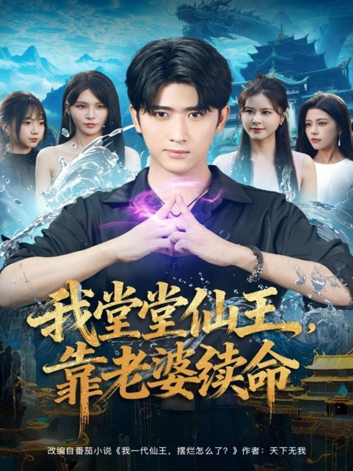 我堂堂仙王，靠老婆续命 高清封面