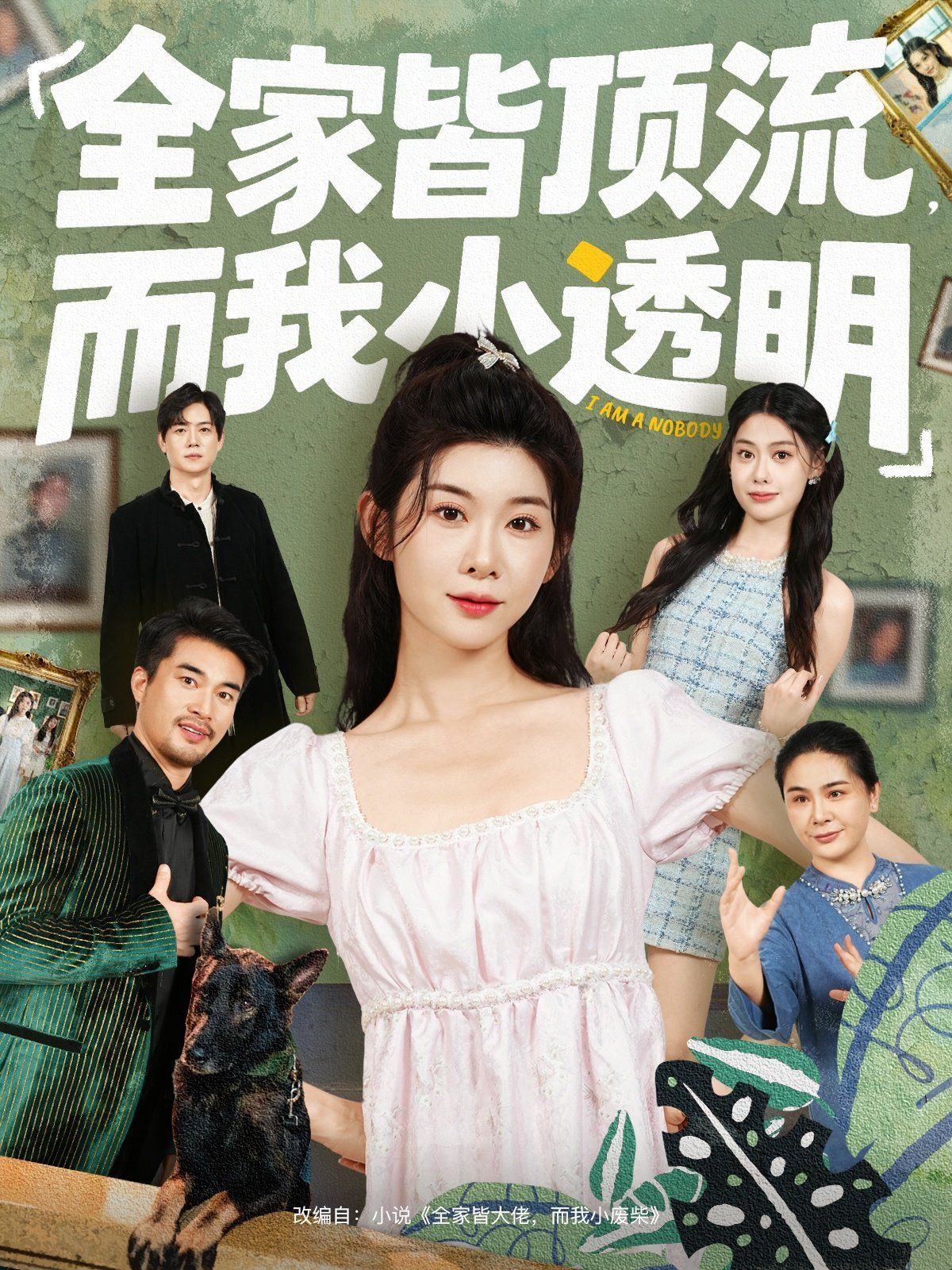 全家皆顶流，而我小透明 封面