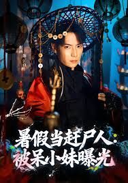 暑假当赶尸人：被呆小妹曝光 封面