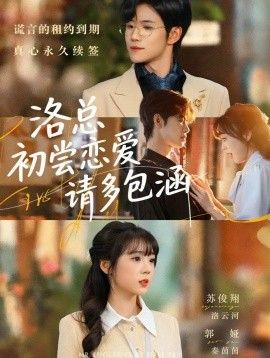 洛总初尝恋爱请多包涵 高清封面