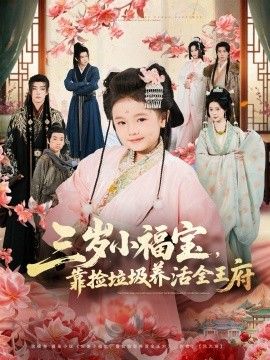 三岁小福宝，靠捡垃圾养活全王府 高清封面