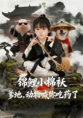 锦鲤小棉袄爹地，动物喊你吃药了 高清封面
