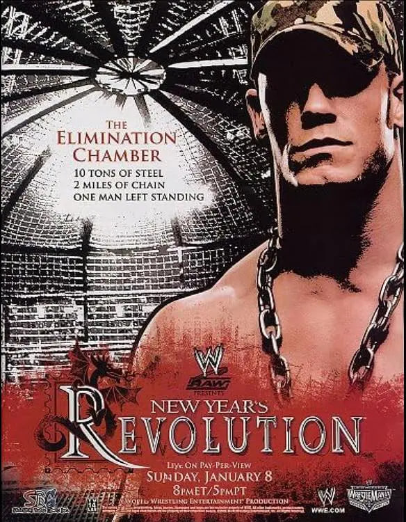 WWE新年革命 2006 高清封面