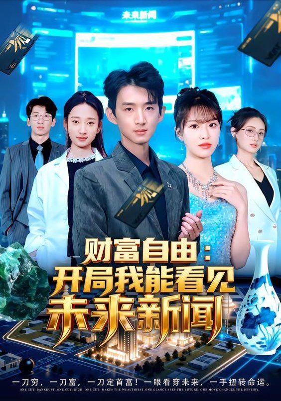 财富自由：开局我能看见未来新闻 高清封面