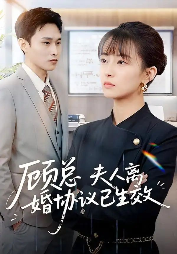 顾总，夫人离婚协议已生效 高清封面