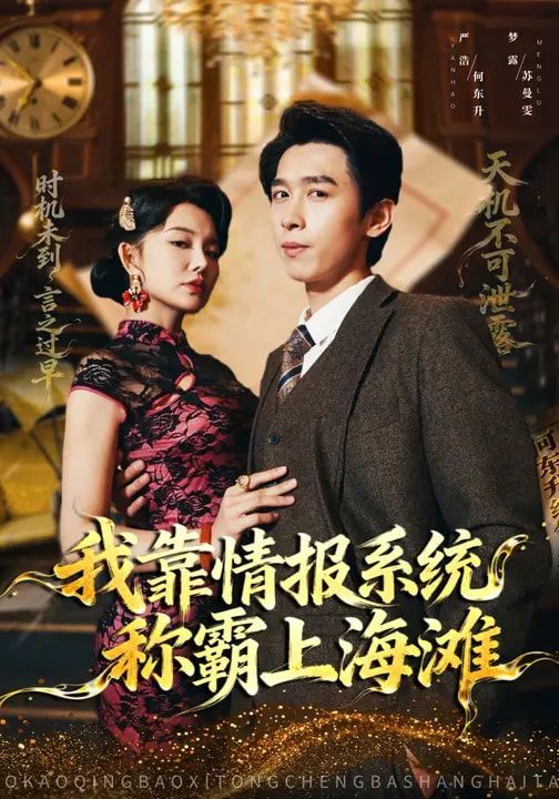 我靠情报系统称霸上海滩 封面