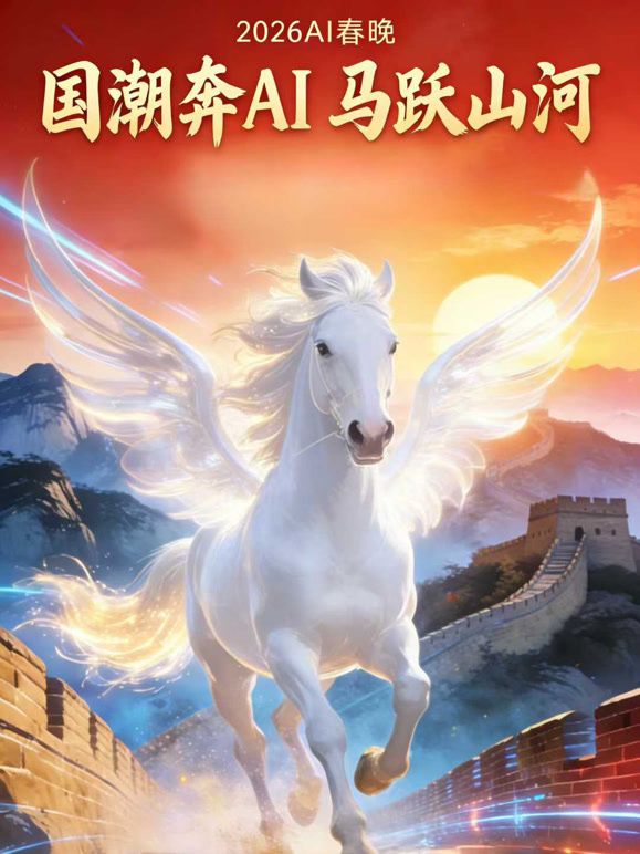 “国潮奔AI马跃山河” 封面