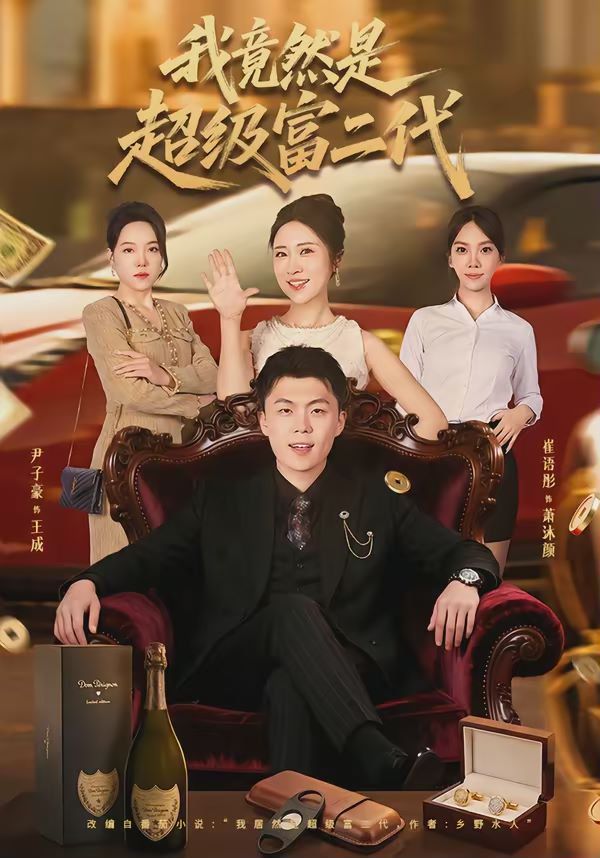 我竟然是超级富二代 封面