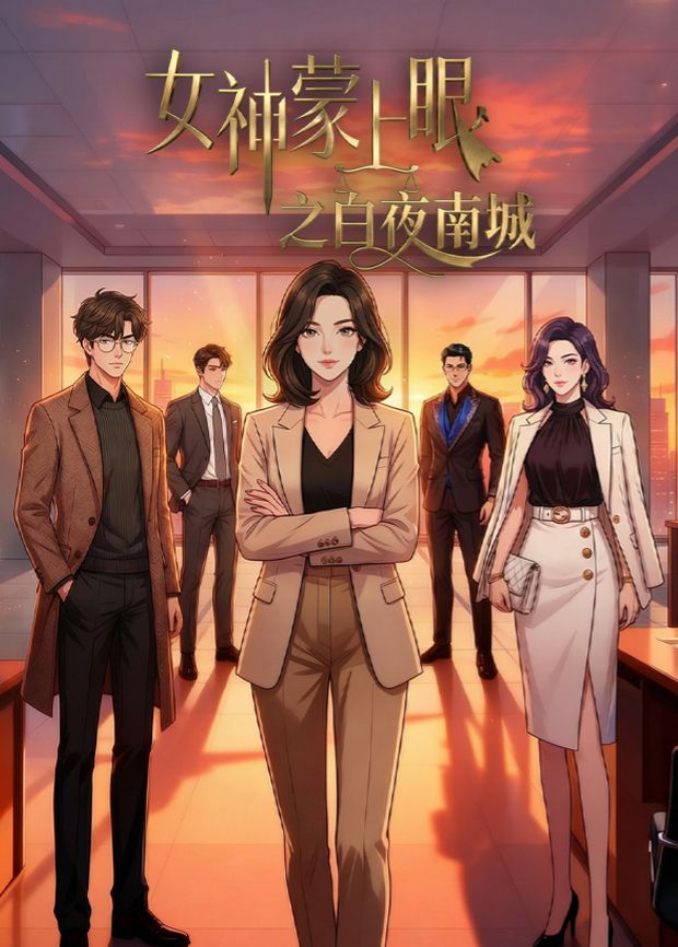 女神蒙上眼之白夜南城 封面