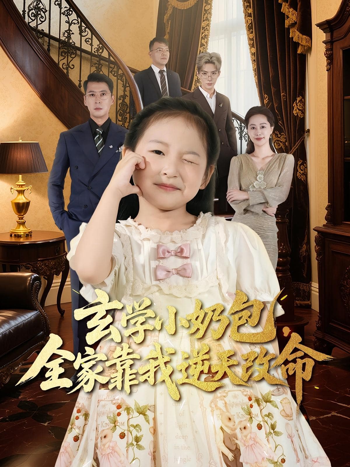 玄学小奶包全家靠我逆天改命 高清封面