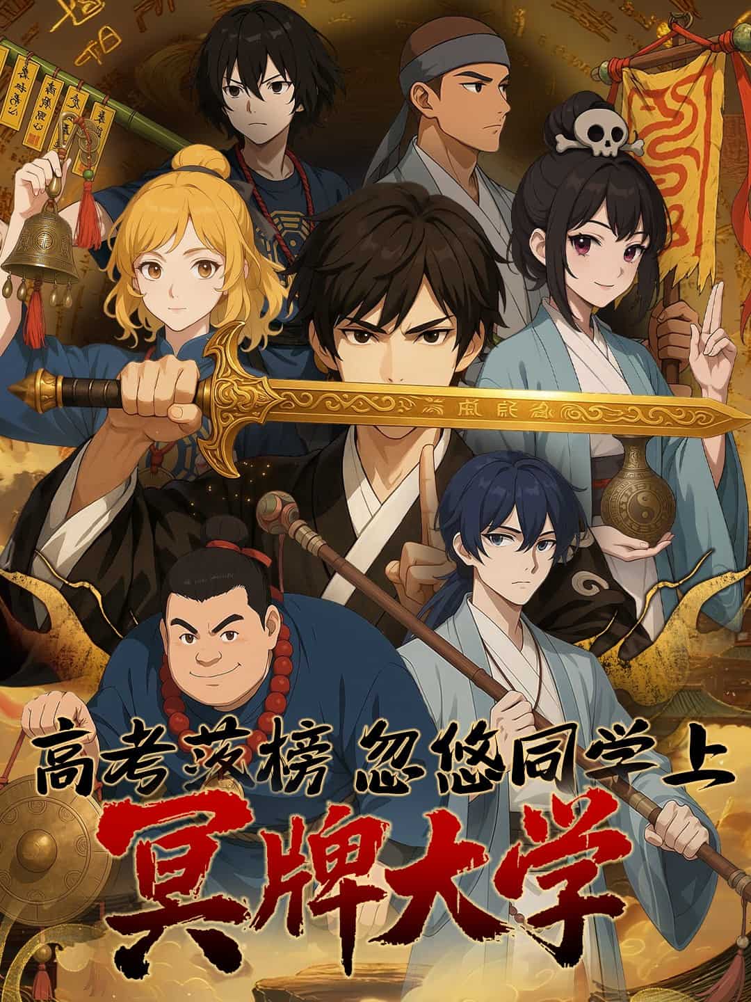 高考落榜，忽悠同学上冥牌大学 封面