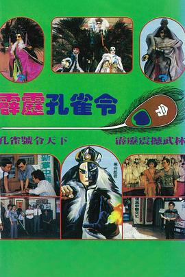 霹雳孔雀令 封面