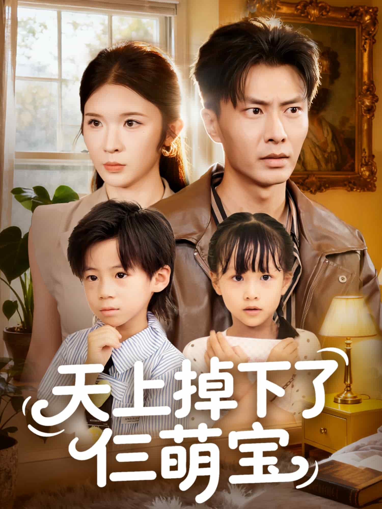 天上掉下了仨萌宝 高清封面