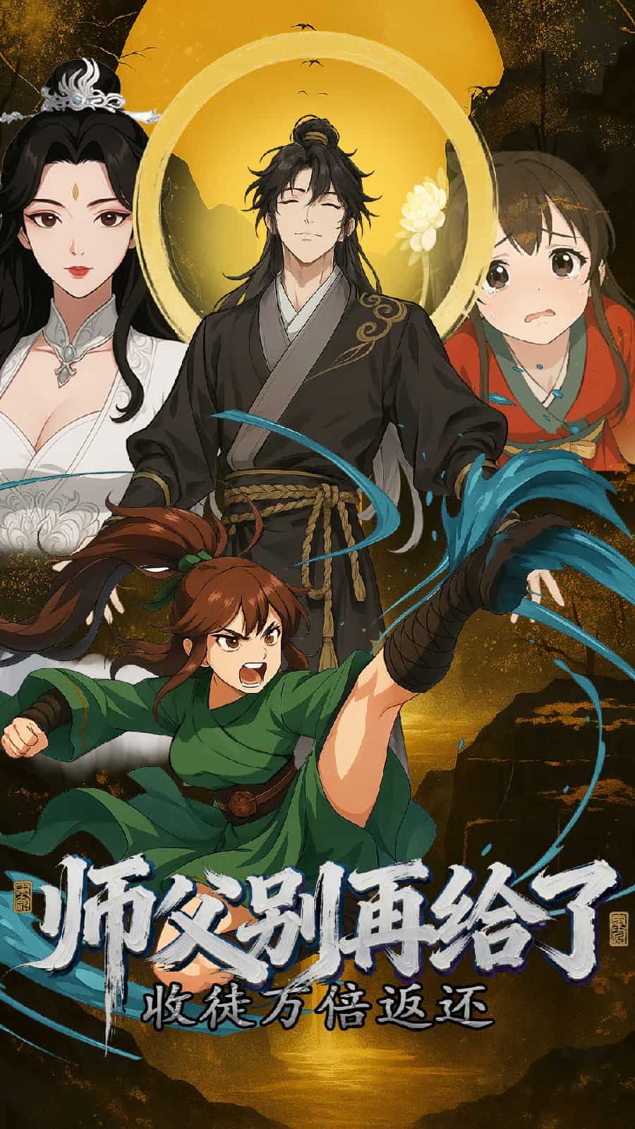 收徒万倍返还，师父别再给 高清封面