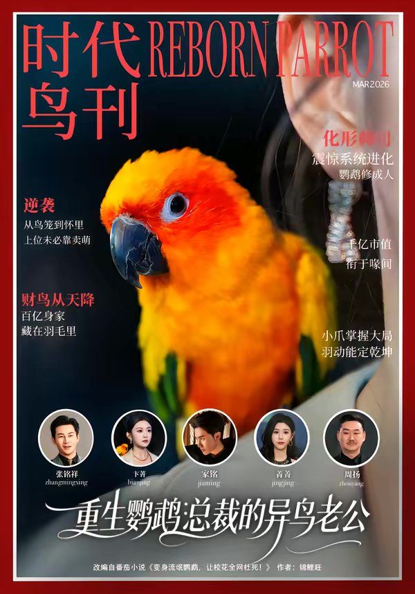 重生鹦鹉：总裁的异鸟老公 高清封面