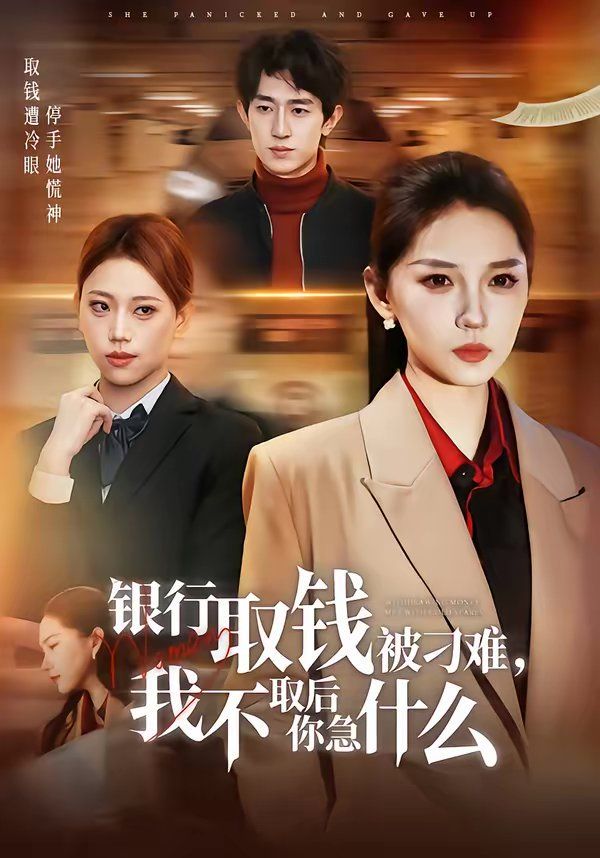 银行取钱被刁难，我不取后你急什么 封面