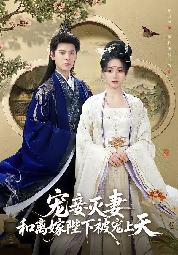 宠妾灭妻，和离嫁陛下被宠上天 封面