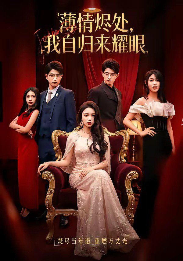 薄情烬处，我自归来耀眼 封面