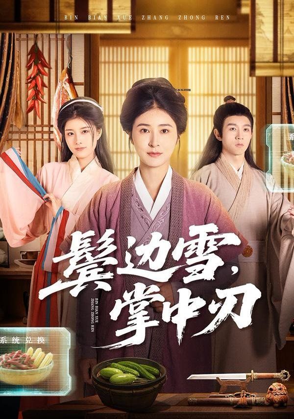 鬓边雪，掌中刃 封面