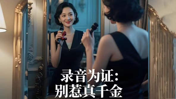 录音为证，别惹真千金（AI短剧） 高清封面