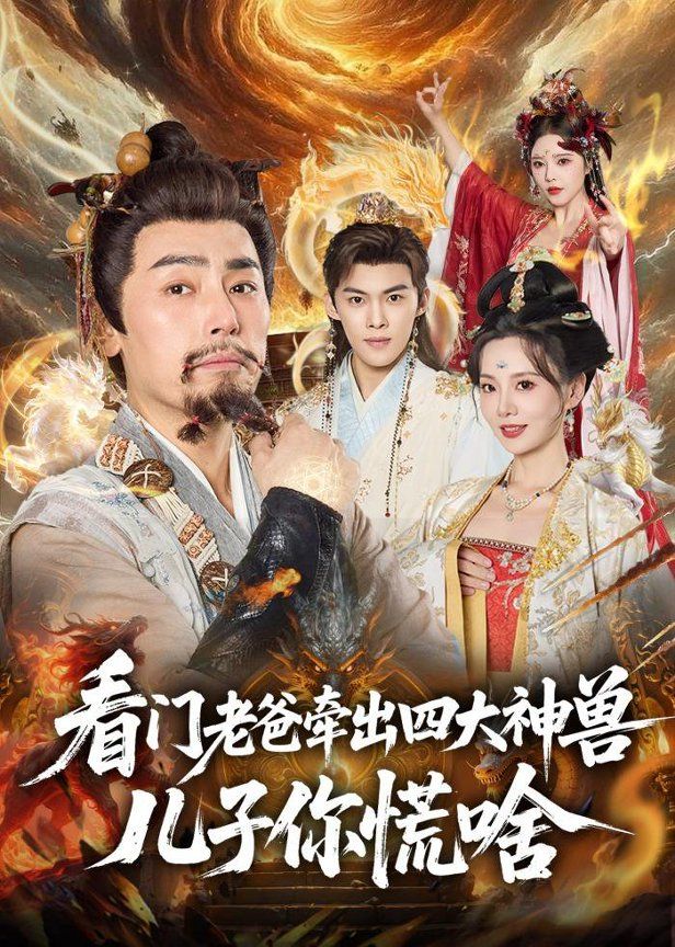 看门老爸牵出四大神兽儿子你慌啥 封面