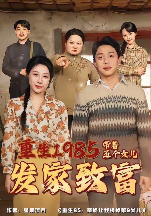 重生1985：带着五个女儿发家致富 封面