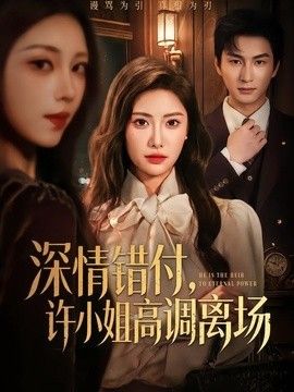 深情错付，许小姐高调离场 封面